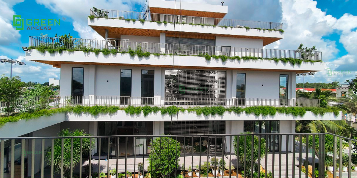 villa - Cửa sổ Xanh