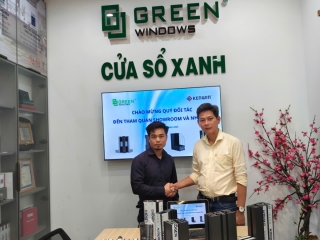 GREENWINDOWS ĐÓN TIẾP TẬP ĐOÀN KENWIN VÀ CÙNG TRAINING KIẾN THỨC SẢN PHẨM CỬA NHÔM CAO CẤP