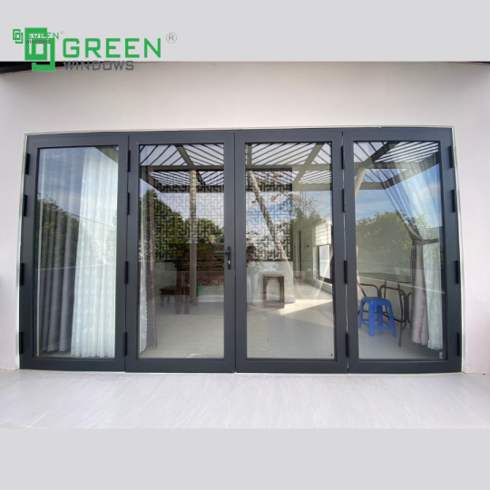 Cửa đi mở quay 4 cánh nhôm Topal Prima